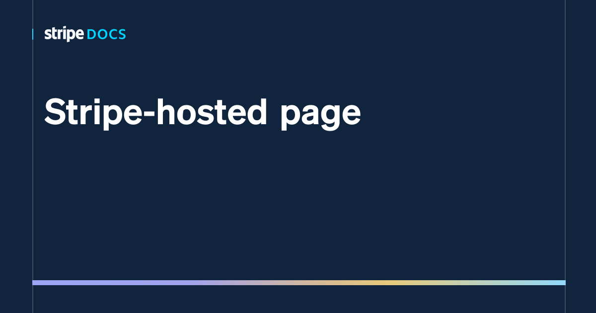 Host page