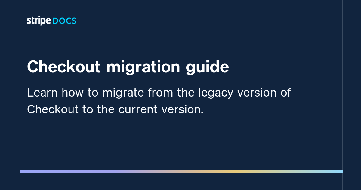 Migration guide